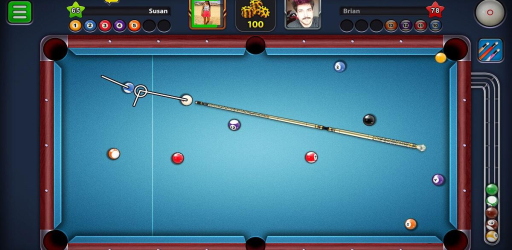 8 Ball Pool Mod Garis Panjang