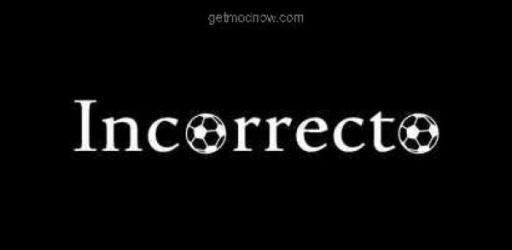 Incorrecto