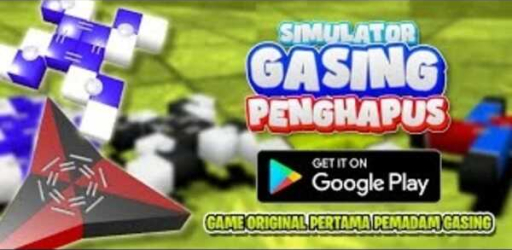 Simulator Gasing Penghapus 3D