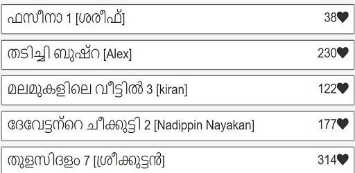 Kambi Kadha Malayalam