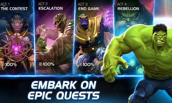 Marvel Contest Of Champions Mod APK Unlimited Crystals