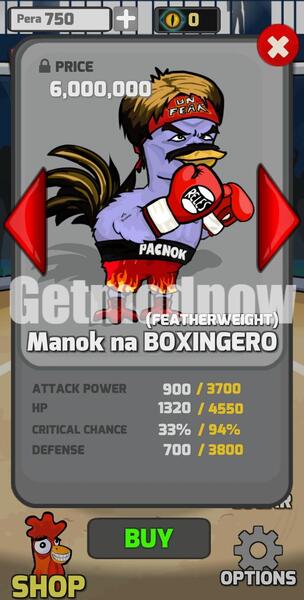 Manok Na Pula Mod APK Max Level 1000