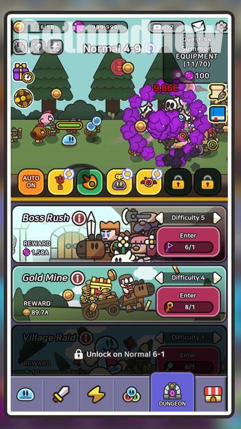 Legend Of Slime Mod APK Unlimited Money And Gems