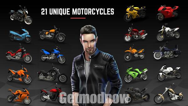 Racing Fever Moto Mod APK Unlimited Tickets