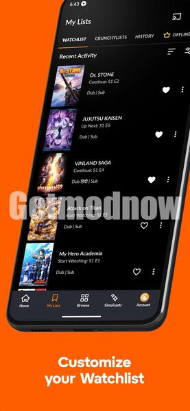 Download Crunchyroll Mod APK