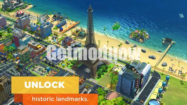 SimCity BuildIt Mod APK Unlimited Everything