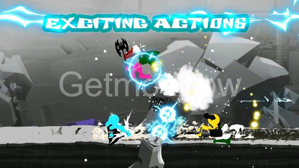 Stickman The Flash Mod APK God Mode