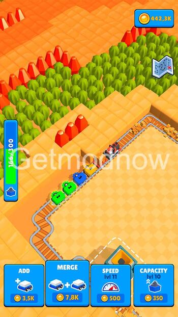 Train Miner Mod APK Unlimited Resources