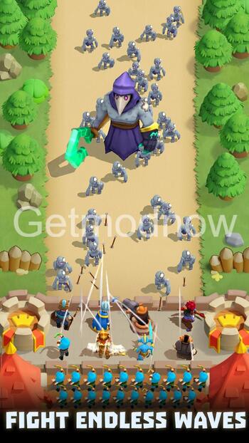 Wild Castle TD Mod APK Menu