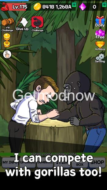 Arm Wrestling Clicker Mod APK Unlimited Money