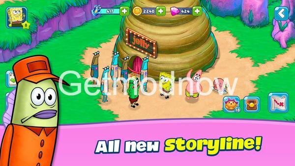 Download SpongeBob Adventures: In A Jam MOD APK