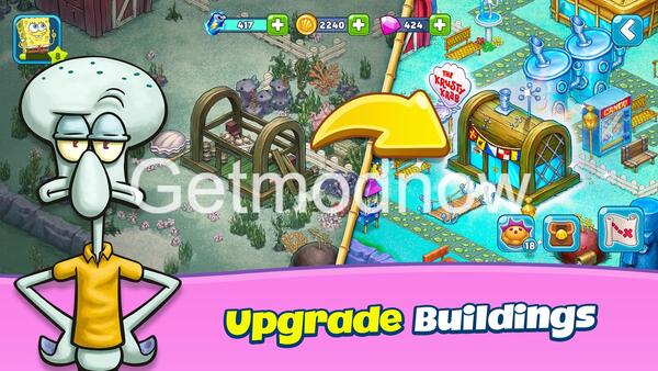 SpongeBob Adventures: In A Jam Mod APK Unlimited Gems