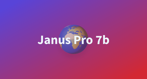 Janus Pro 7B