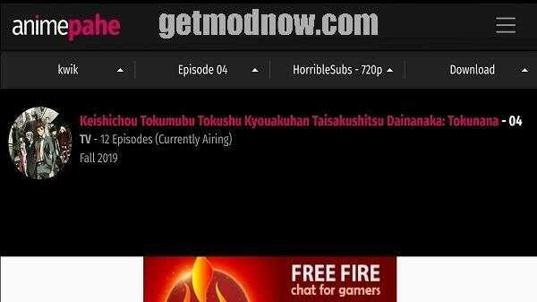 Download AnimePahe APK