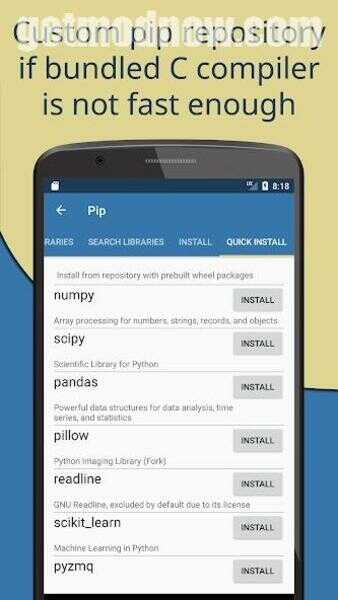 Pydroid 3 APK Premium Unlocked