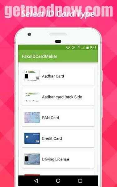 Fake ID Maker App APK