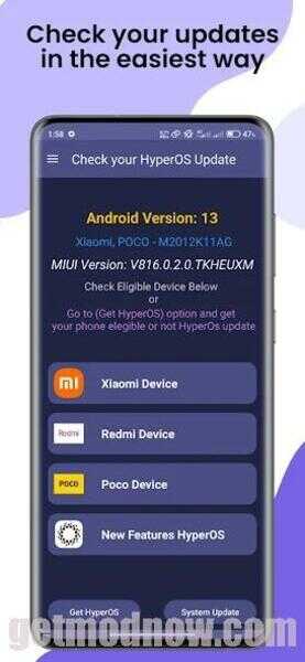 Hyper OS update APK