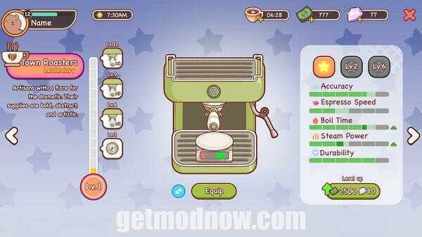 Good Coffee Great Coffee Mod APK Max Level