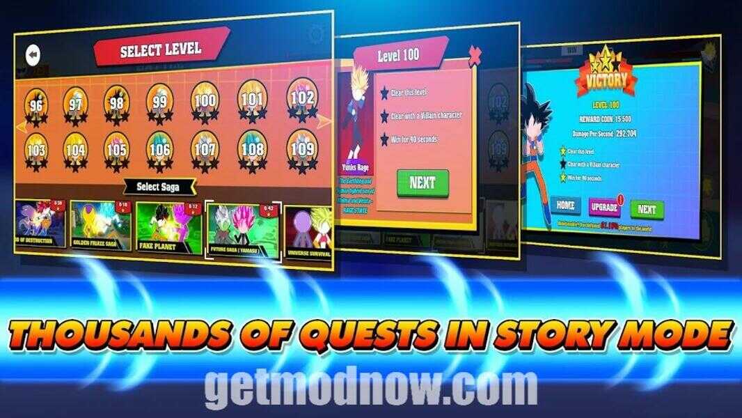 Stick Battle Fight Mod APK All Characters Unlocked