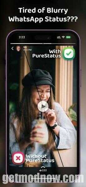 Pure Status Mod APK Premium Unlocked
