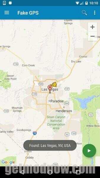 Fake GPS location Mod APK without developer options