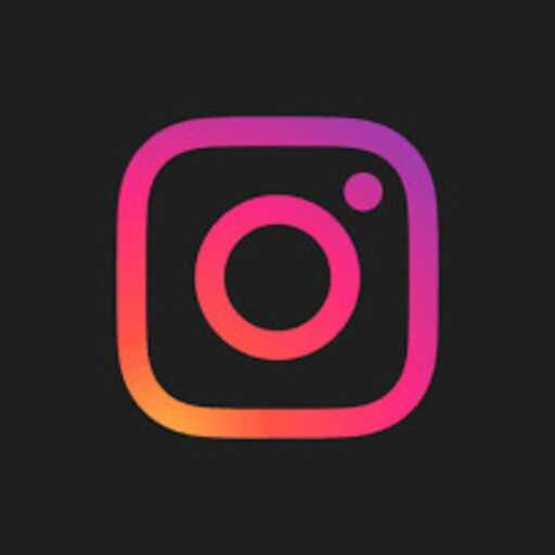 Instagram Black