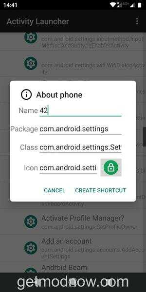 Activity Launcher APK Mod