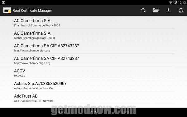 Root Certificate Manager APK Mod