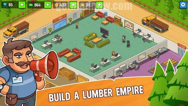Lumber Inc Mod APK VIP Unlocked