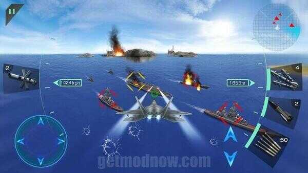 Sky Fighters 3D Mod APK All Planes Unlocked