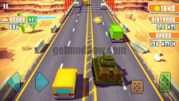 Blocky Highway Mod APK Unlimited Money