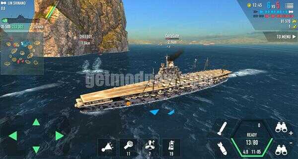 Battle of Warships Mod APK unlimited platinum