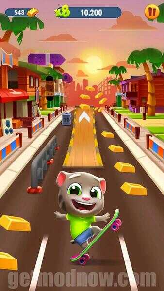 Talking Tom Gold Run Mod APK Unlimited Money