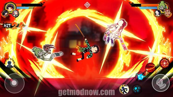 Stick Demon Shadow Fight Mod APK Unlimited Gems