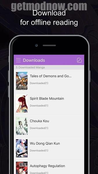 MangaZone Mod APK Unlimited Coins