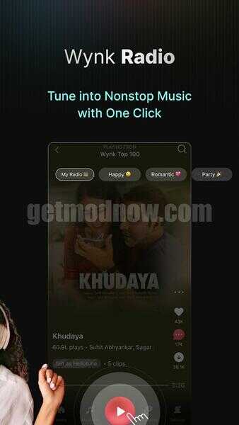 Wynk Music Mod APK Premium Unlocked