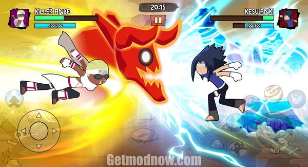 Stickman Ninja Fight Mod APK Unlimited Money and Gems