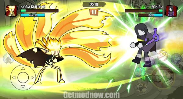 Stickman Ninja Fight Mod APK Unlimited Money
