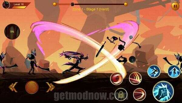 Shadow fighter 2 Mod APK max level