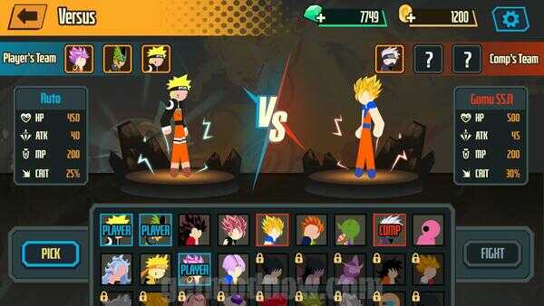 Stickman Dragon Fight Mod APK unlimited money
