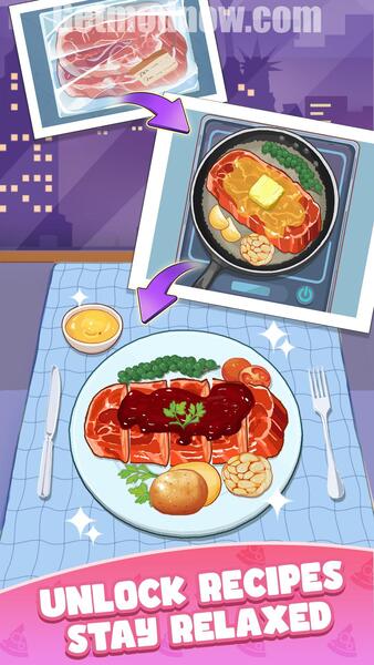 Cookingdom Mod APK Unlimited Money