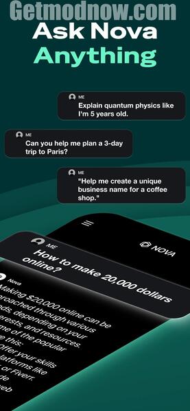 Nova AI Chatbot Mod APK