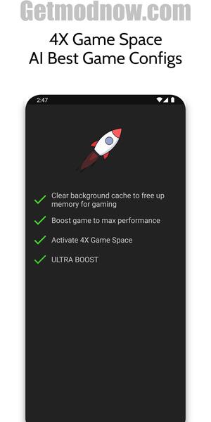 Game Booster 4x Faster Pro Mod APK Full Paid