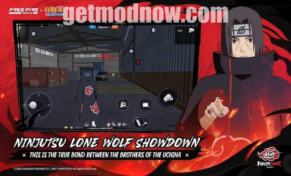 Free Fire MAX x NARUTO Mod APK Download