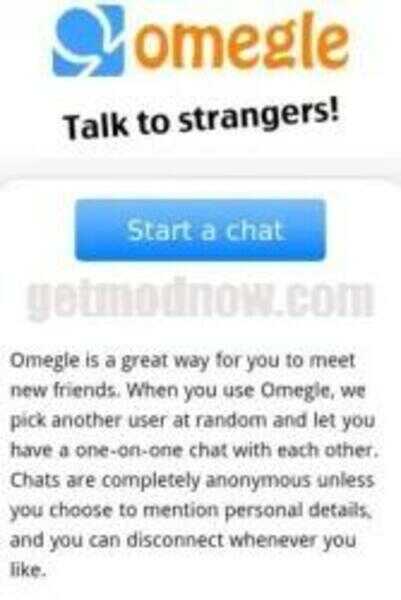Omegle App APK Premium Unlocked