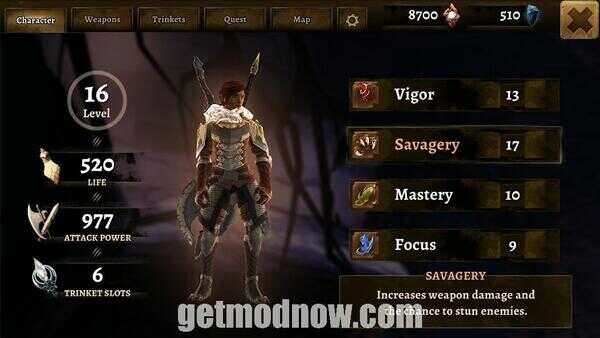 Grimvalor Mod APK Unlimited Money