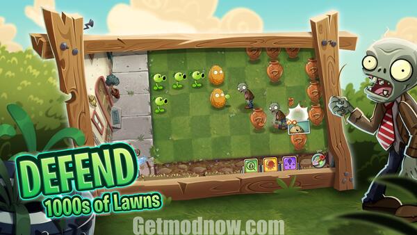 Plant vs Zombies 2 Mod APK Unlimited Coins