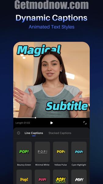 Vmake AI Captions Mod APK
