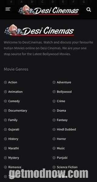 Desi Cinema App APK For Android