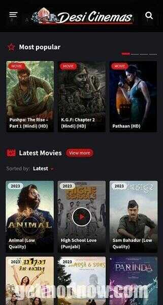 Desi Cinema App APK Pro Unlocked